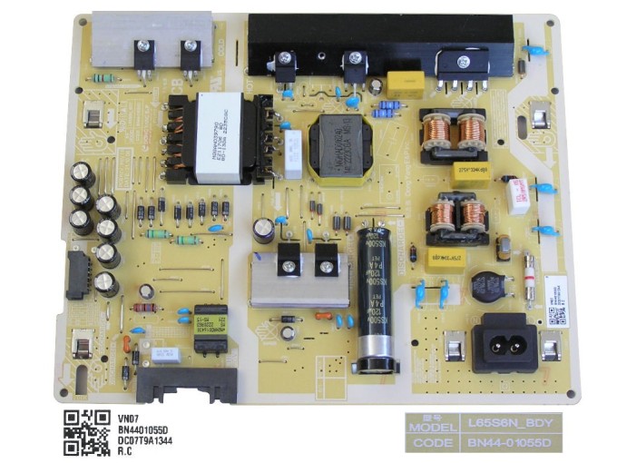 LCD LED modul zdroj BN44-01055D / SMPS power supply board BN4401055D L65S6N_BDY