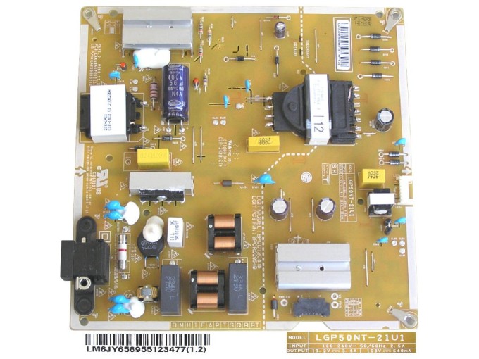 LCD modul zdroj EAY65895512 / Power supply assembly LGP50NT-21U1 / EAY65895512