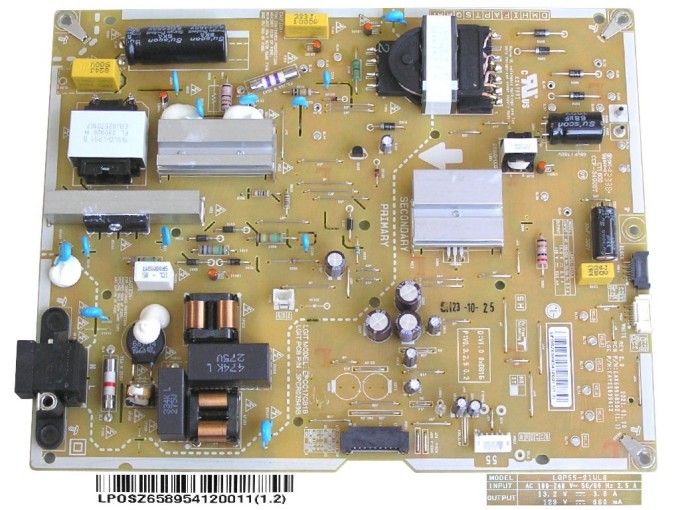 LCD modul zdroj EAY65895412 / Power supply assembly LGP55-21UL6 / EAY65895412