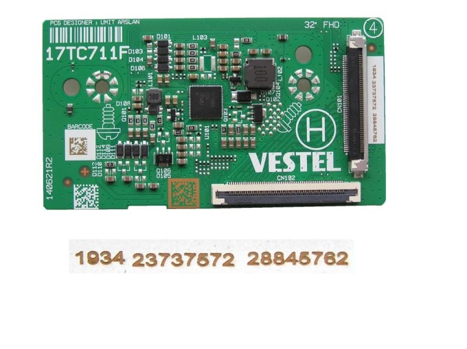 LCD T-CON modul VESTEL 17TC711F - TCON board 23737572