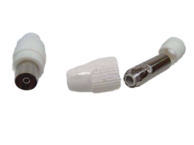 Anténní IEC konektor kabelový přímý samice 3