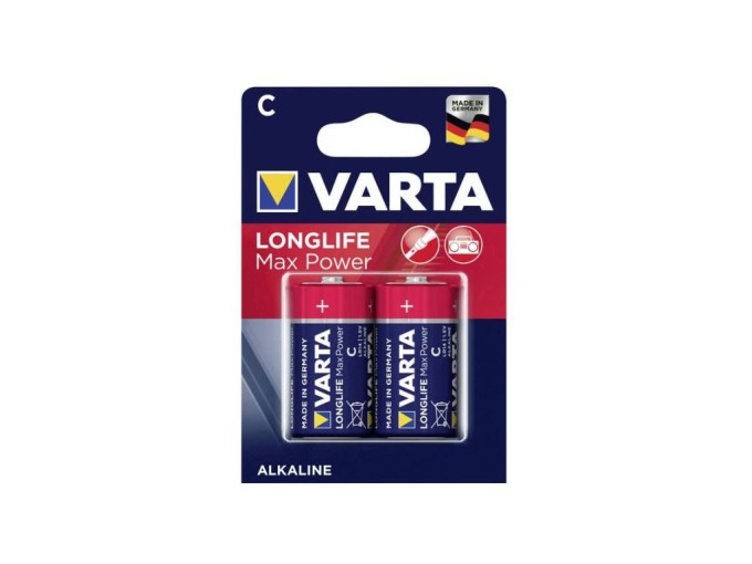 Baterie LR14 Varta Longlife Max Power - 2 ks