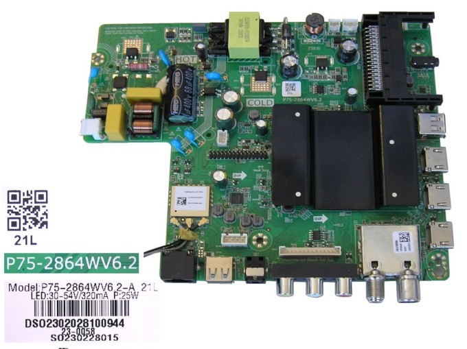 Základní deska LCD LED SENCOR SLE24S801TCSB