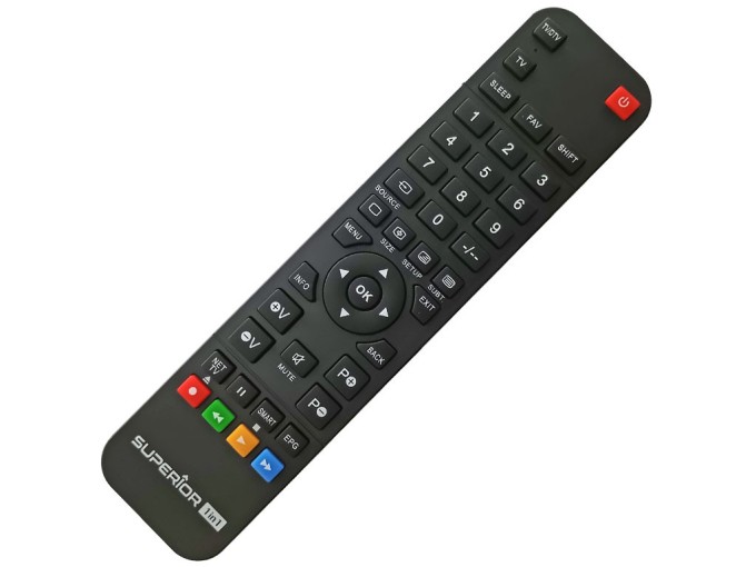 Superior 1:1 programovatelný dálkový ovladač pro TV