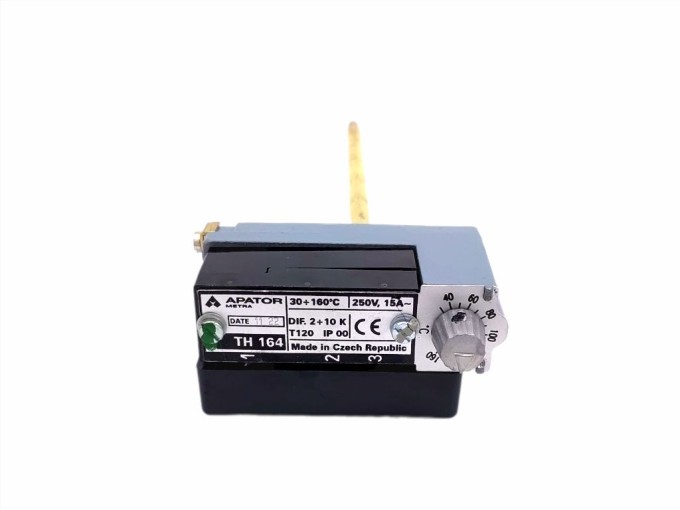 Termostat TH 164 s čidlem 170mm, 30-160°C