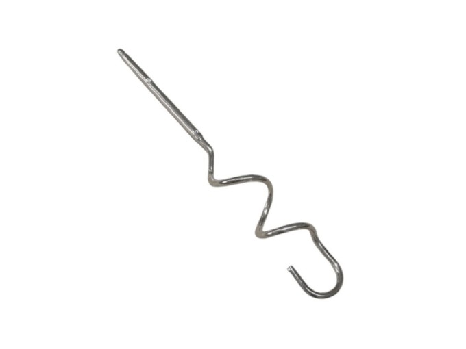 Hnětací metla pravá hladká 20,5 cm pro ruční šlehač Eta 2046