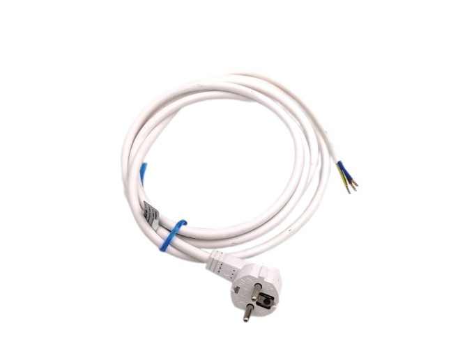 PVC napájecí šňůra 3x1,5mm 3m