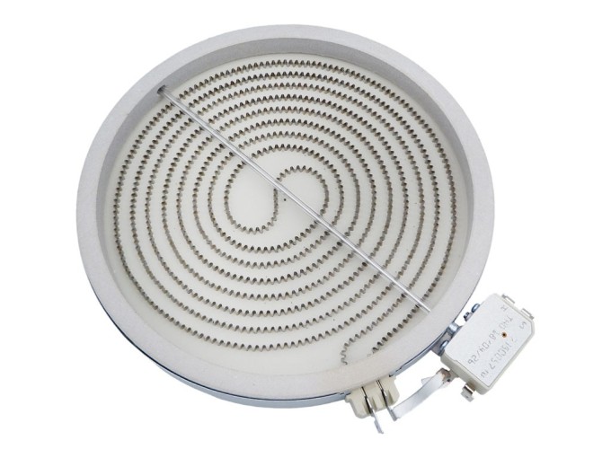 Keramická topná plotna 2100W 210mm s regulátorem a ukazatelem zbytkového tepla