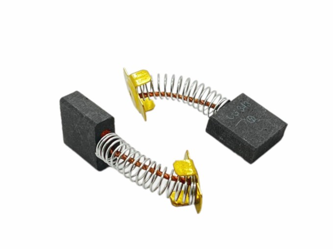 Uhlíky Hitachi 2ks 7x17x17 mm pro elektromotory a ruční nářadí