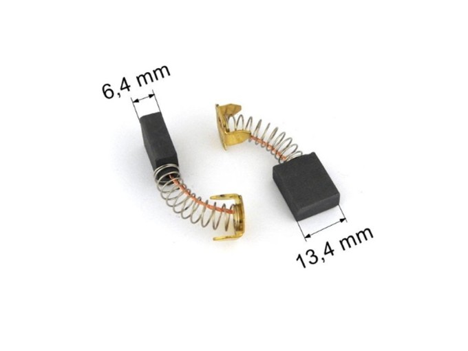 Uhlíky Makita CB155 2 ks 6,4 x 13,4 x 16,5 mm