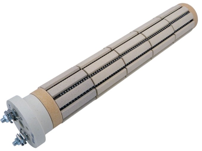 Keramické topné těleso 2000W 5článkové 33cm