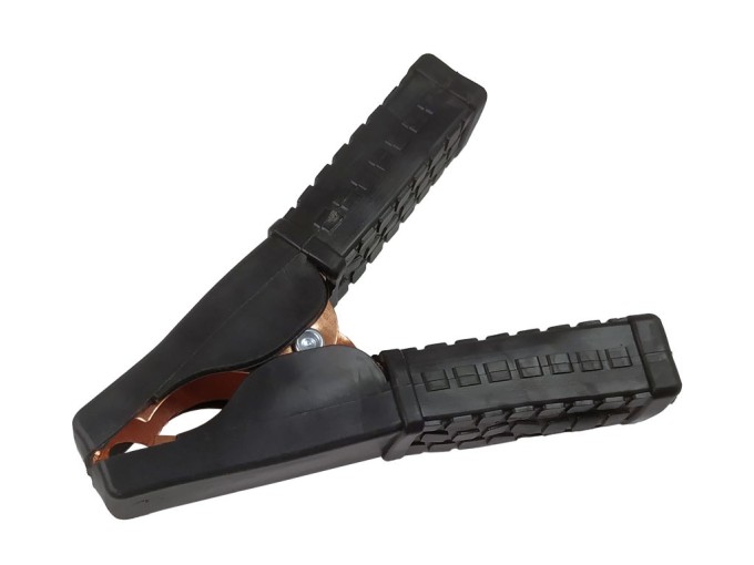 Krokosvorka Imax 100A pro autobaterie, izolovaná, 110mm, černá