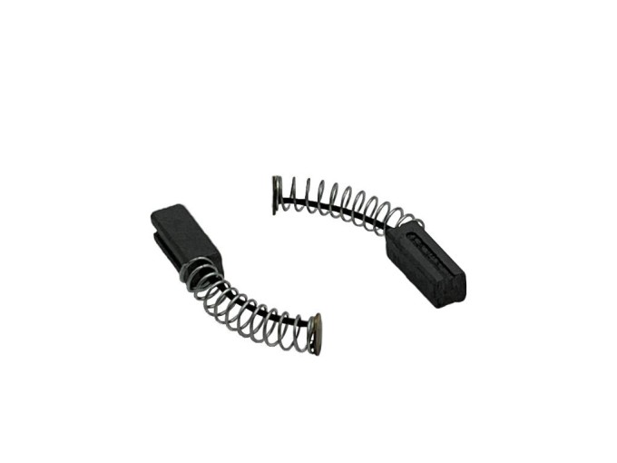 Uhlíkové kartáče 4.9 x 4.9 x 13.5 mm do elektromotorů - balení 2 ks