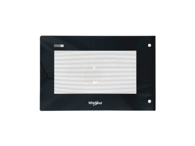 Sklo dveří mikrovlnné trouby Whirlpool 482000100007