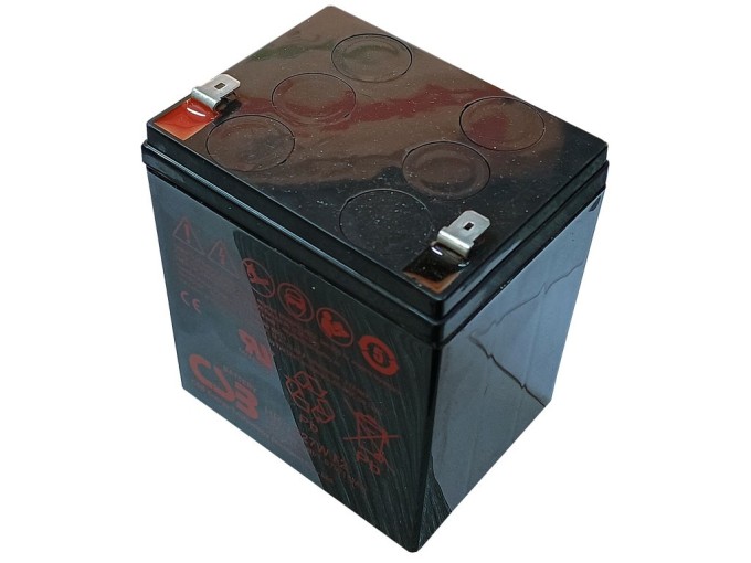 Olověný akumulátor 12V 6,5Ah CSB HR1227W F2