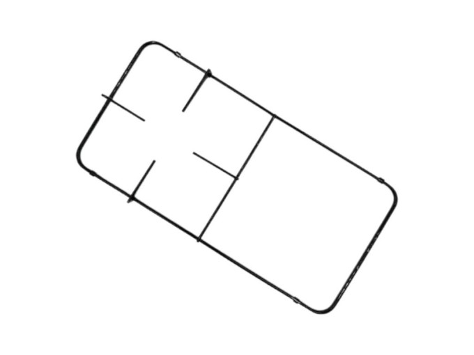 Mřížka vařidlová 230 x 455 mm