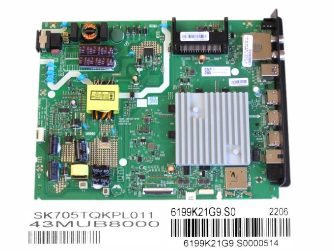 Základní deska LCD Metz 43MUB8000 - Main board 5800-A9K21G-0P00