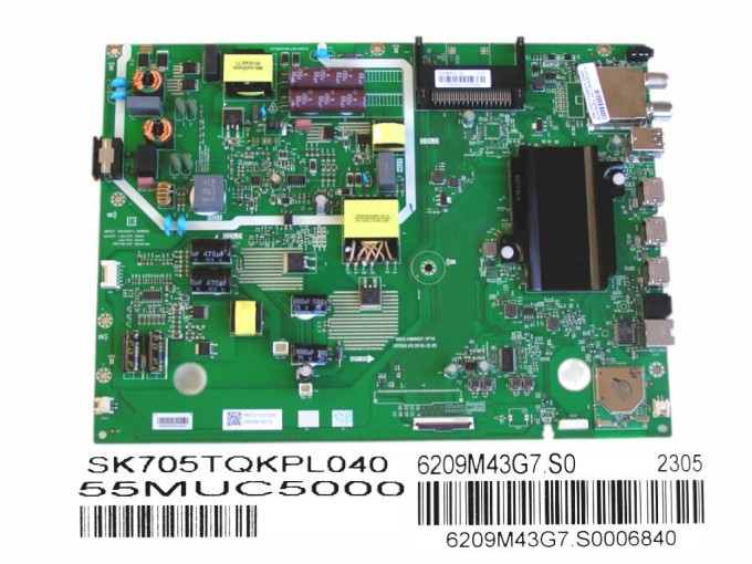 LCD modul základní deska Metz 55MUC5000