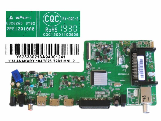 Základní deska pro Vivax LED TV-32S60T2 - Y625330213A / 18AT026V1.0