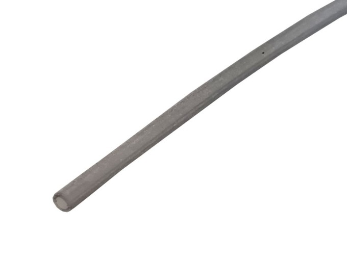 Silikonová bužírka průměr 1.0 x 0.2 mm černá metráž