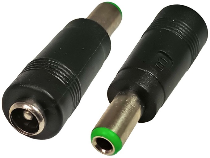 Přechodka napájecí konektor HSWA 5.5 x 2.1 mm na 6.3 x 3.0 mm