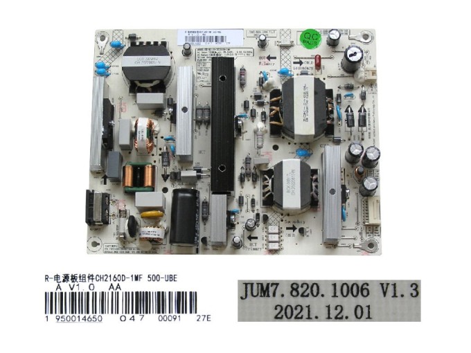 LCD zdrojová deska Vivax Q Series 55Q10C - POWER BOARD 950014650