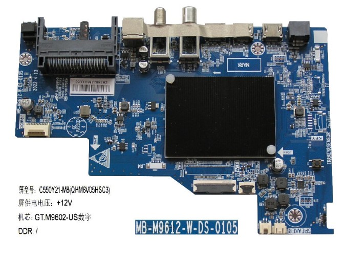 LCD zdrojová deska Changhong Chiq MB-M9612-W-DS-0105