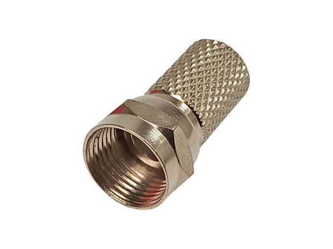 F Konektor Anténní Kabelový 6.6mm Přímý