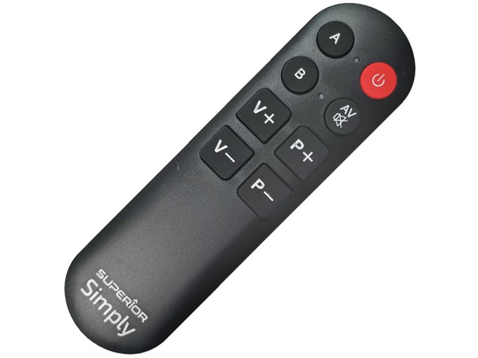 Univerzální dálkový ovladač Superior Simply pro TV a satelit