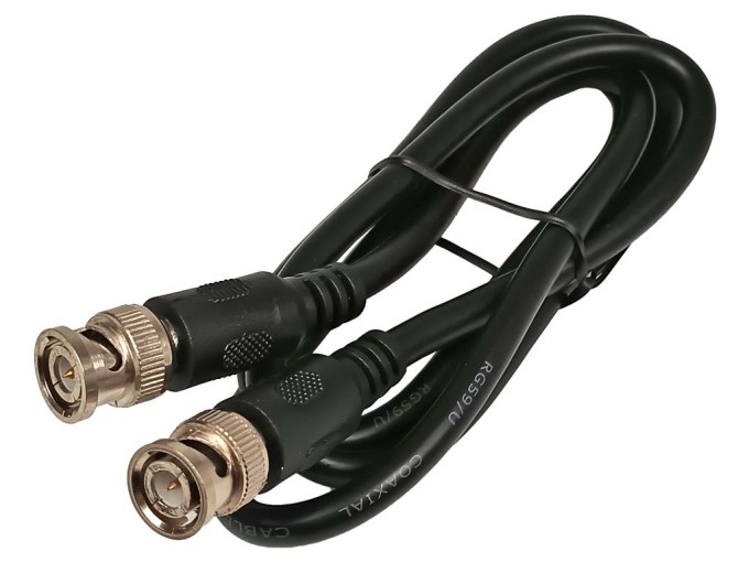Měřící kabel BNC-BNC 1m