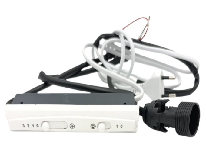 Panel ovládací bílý včetně elektroniky MORA 5701, 5702, 5703, 5704, 5711, 2 šoupátka