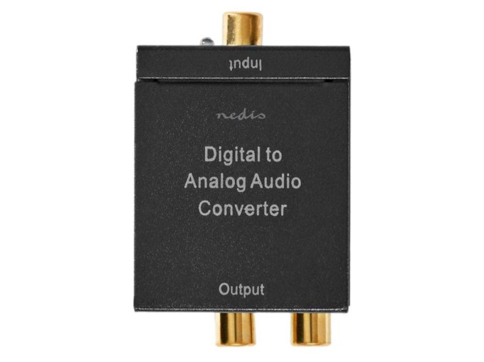 Digitální audio převodník ACON2510BK - Toslink a RCA na 2x RCA a 3,5mm jack
