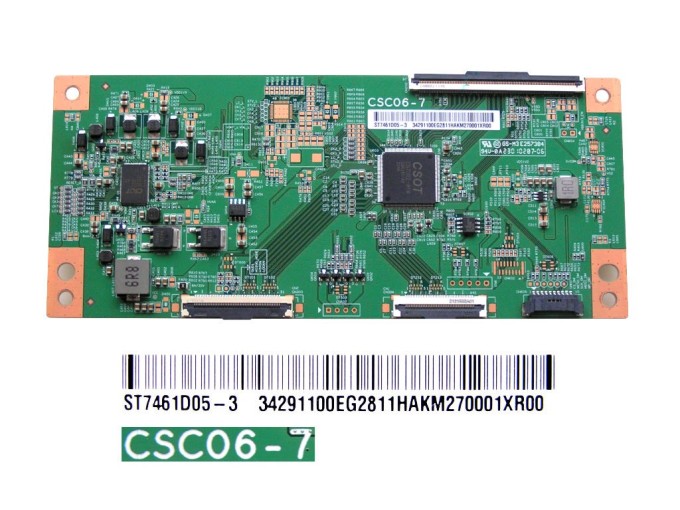 LCD modul T-CON  CSC06-7 / T-con board ST7461D05-3
