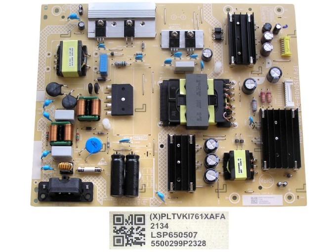 LCD modul zdroj Philips PLTVKI761XAFA / SMPS power supply board 715GA018 - P01 - 007 - 003M
