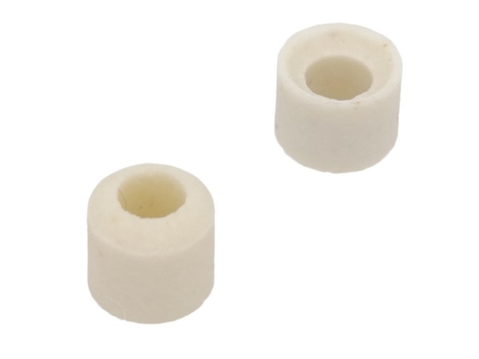 Keramický korálek STEATIT 2/4 mm, balení 100 ks