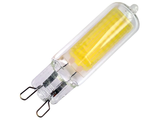 LED žárovka G9 COB 230V 15W studená bíla