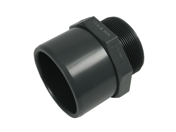 PVC Přechodka lepení/vnější závit 90/110-3"