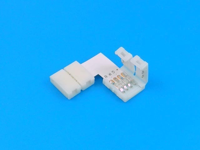 LED spojka L RGB 10mm pro propojení LED pásů
