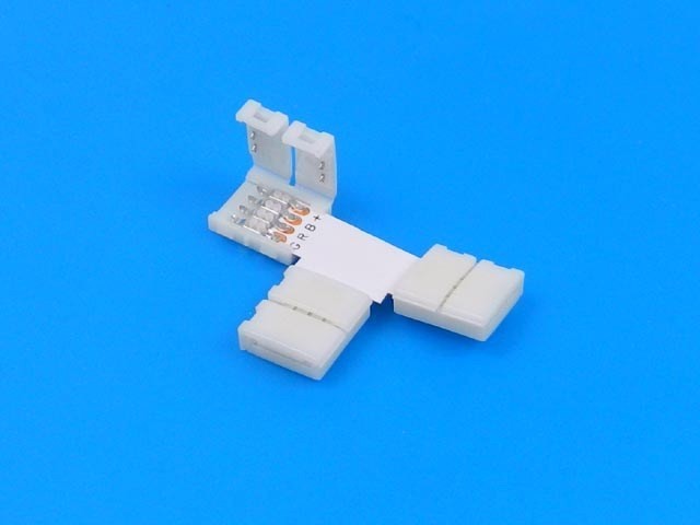 T spojka RGB pro LED pásy 10mm