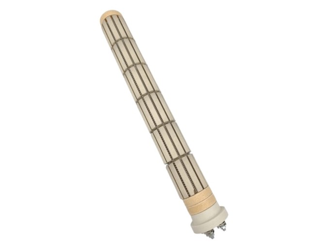 Topné těleso keramické 3000W, 2000W / 230V + 1000W / 90V d=48mm