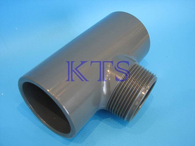 PVC T-kus lepení s vnějším závitem 50 x 1 1/2"