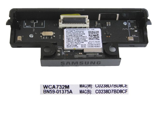 LCD LED modul WiFi  Samsung BN59-01375A / Samsung network-WIFI module;WCA732M