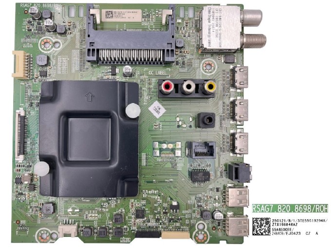 LCD modul základní deska Hisense H55B7520 / main board 55A6500EE / 248608 / 250121 / ZTX198846AZ