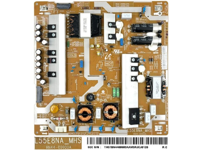 LCD LED modul zdroj BN44-00900A / SMPS power supply board LE55E8NA_MHS / BN4400900A