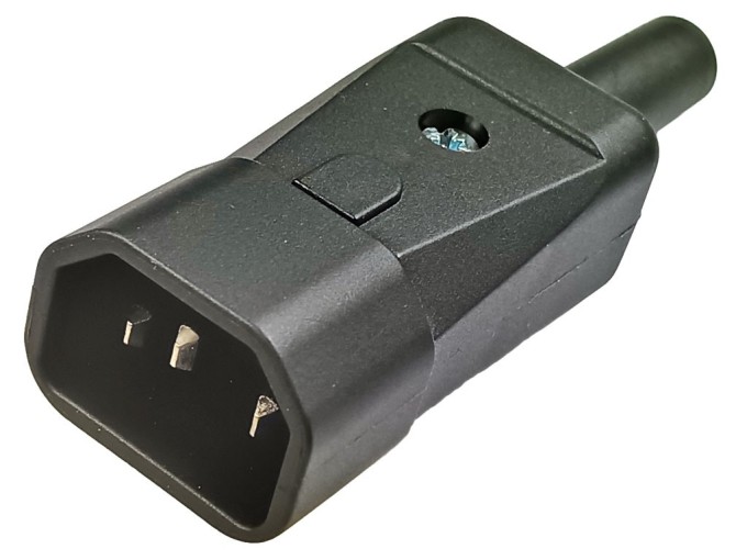 Napájecí konektor 230V Male IEC C14 10A