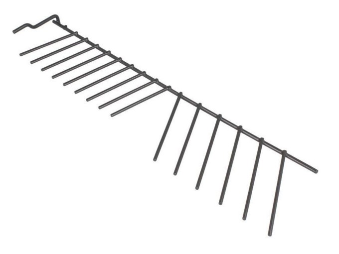 Sklopný držák talířů levý pro myčky ARCELIK, BEKO, WHIRLPOOL, INDESIT