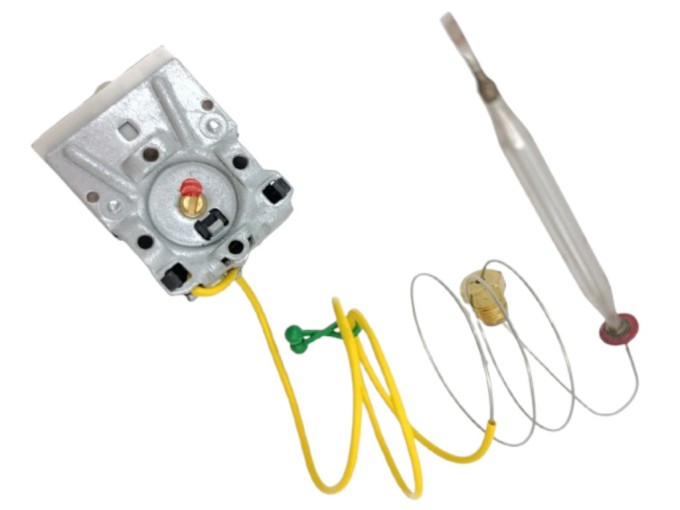 Termostat kapilárový Emerson 716 F - 1744 90°C ED516, 2 vývodový