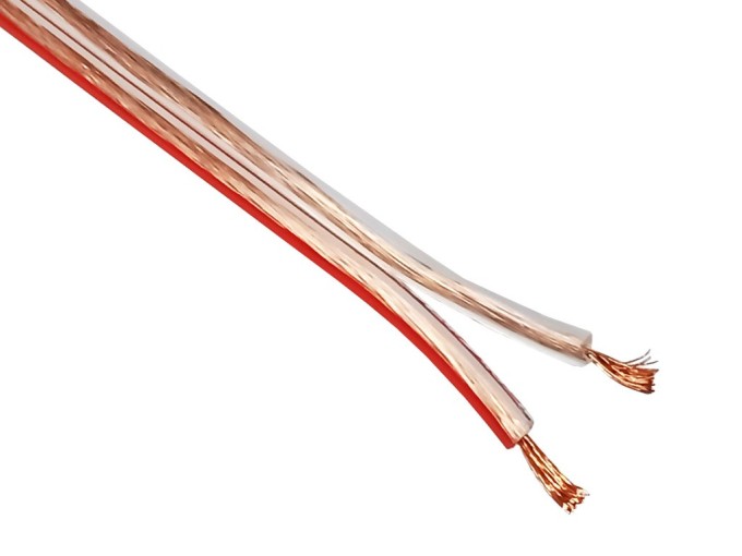 Kabel  - metráž dvojlinka 2 x 0.5 mm - OFC CU vodiče