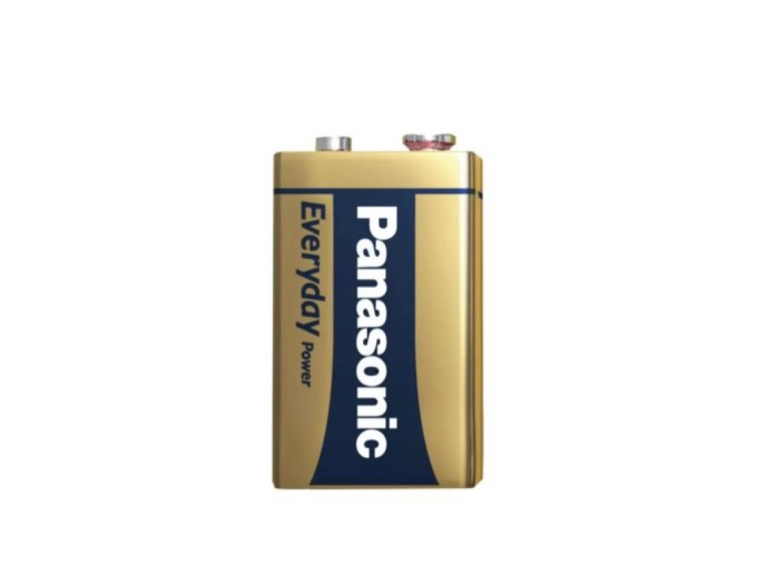 9V Alkalická Baterie Panasonic Everyday Power 6LR61EPS/1BP