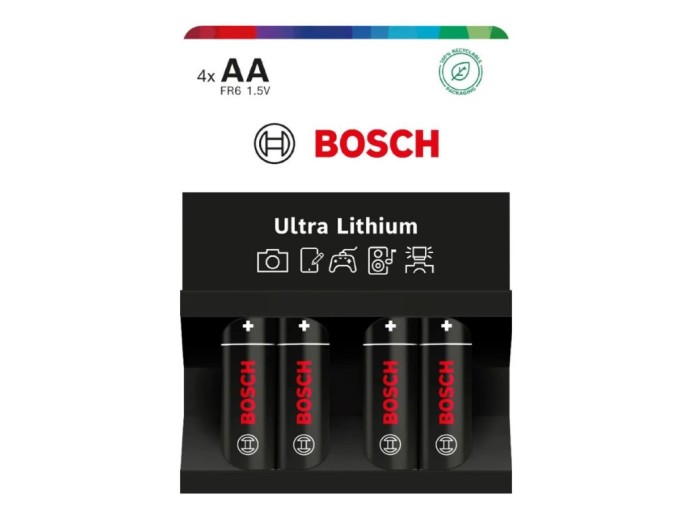 AA Baterie BOSCH Ultra Lithium FR6UL4B/00